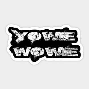 Yowie Wowie Sticker